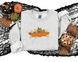 Spooky Season Pumpkins Jumper, Embroidered Halloween Sweatshirt, Spooky Season Halloween Unisex Jumper, Autumn Top, Halloween Party Gifts