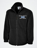 NHS Fleece Custom Embroidered Jacket, Personalised Name/Hospital Department Jacket, Hospital Staff Uniform, Healthcare Staff Special Offer