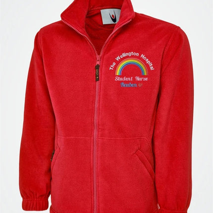 Custom Embroidered NHS Department Name Jacket, Hospital Students Uniform