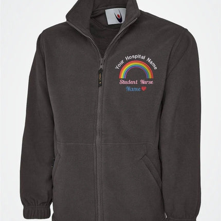 Custom Embroidered NHS Department Name Jacket, Hospital Students Uniform