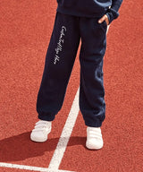 Personalised Text and Logo Printed Joggers, Custom Kids School & Sports Jogs Pants, Children Lounge Wear Sweatpants, Kids Tracksuit Bottoms