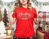 Christmas Squad Lights Printed Shirt, Merry Christmas Family Matching T-Shirts, Christmas Holidays Adults & Kids Shirt, Xmas Eve Party Tees