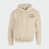 Custom Embroidered Text/Logo Hoodie, Personalised Company Logo Monogram Hoodie, Your Designs Here Workwear Hoodies, Your Own Business Hoodie