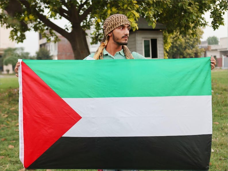 Large Palestine Flags, Unique Palestinians National Flag, Palestine Outdoor Hanging Flags, Vibrant Palestine Muslims Flags