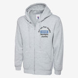 NHS Hoodie, Custom Department/Hospital Name Nurse Zip UP Hooded Jumper, Healthcare Worker Uniform, Free Embroidery