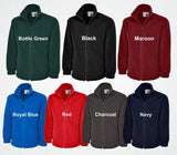 Personalized Embroidery Fleece Jackets, Customised Text & Logo Zip-Up Jackets, Healthcare Workers Uniforms, Medical Students Nursing Gifts