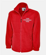 Personalized Embroidery Fleece Jackets, Customised Text & Logo Zip-Up Jackets, Healthcare Workers Uniforms, Medical Students Nursing Gifts