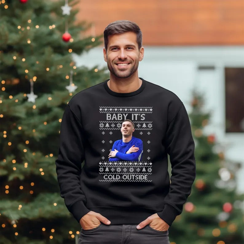 Baby It's Cold Outside Football Jumper Printed Cole Palmer
