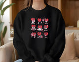 Valentine Day Book Lover Sweater, Book Heart Valentines Sweatshirt, Cute Valentine Gift for Girlfriend, Bookworm Jumper, Valentine's Gifts