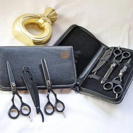 Personalised Hairdresser Leather Tools Bag, Custom Engraved Monogrammed Scissors Bag, Hairstylist Tools Organiser, Valentine Gift for Barber