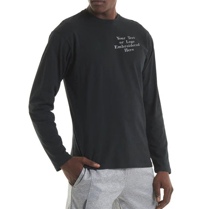 Custom Text Embroidered T-Shirt, Personalised Family Matching Customized Shirt