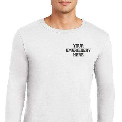 Custom Text Embroidered T-Shirt, Personalised Family Matching Customized Shirt