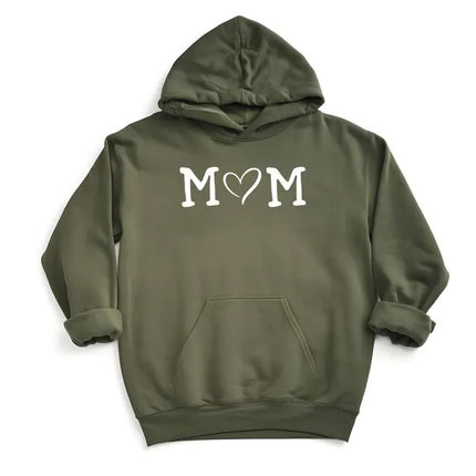Personalised Mom Hoodie with Kids Names on Sleeve, Custom Trendy Mom Jumpers
