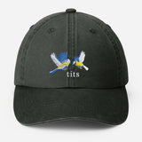 Tits Embroidered Baseball Cap, Dad Adjustable Strap Hat, Unisex Summer Holiday Cotton Cap, Funny Bird Lover Baseball Hat, Fathers Day Gifts