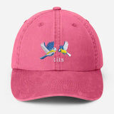 Tits Embroidered Baseball Cap, Dad Adjustable Strap Hat, Unisex Summer Holiday Cotton Cap, Funny Bird Lover Baseball Hat, Fathers Day Gifts