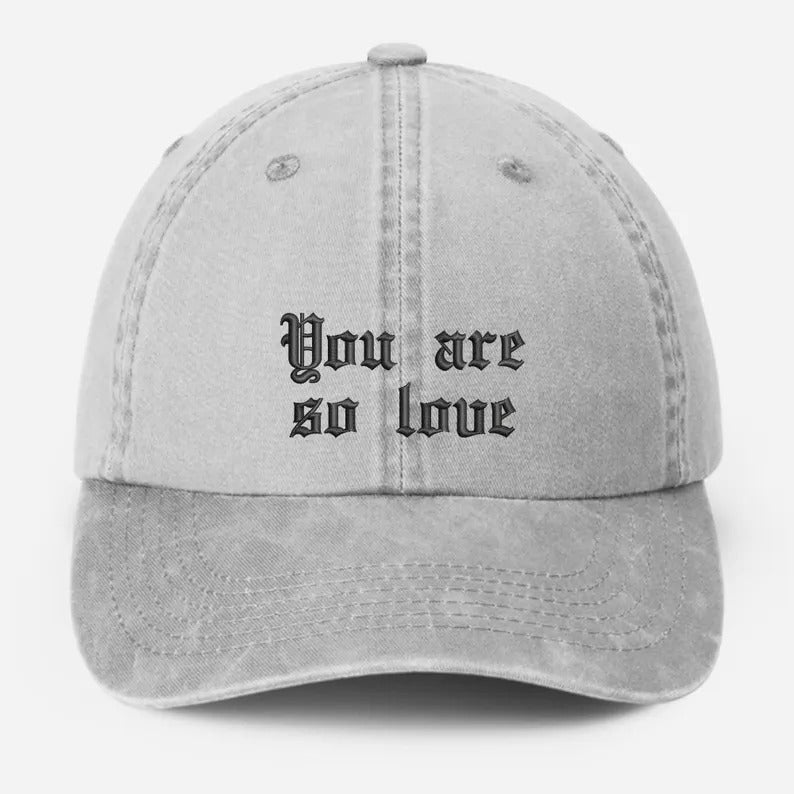 Personalised Embroidered Hat, Custom Text & Logo Baseball Hats, Your Company Monogran Cap, Cotton Snapback Vintage Hat, Father's Day Gift