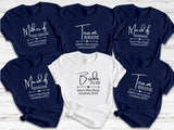 Hen Party T-Shirts, Personalised Bride/ Mother Of the Bride/Team Bride Shirts, Bachelorette Party Top, Bridesmaid Gifts, Bridal Shower Gifts