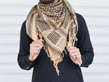 Arabic Palestine Head Scarf, Traditional Palestinian Keffiyeh Shemagh Scarf, Men Women Unique Ramadan Gifts, Vintage Lightweight Head Scarf