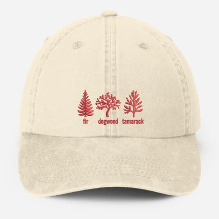 Embroidered Subtle FDT Pigment Dyed Dad Hat, Anti Trump Baseball Cap