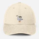 Silly Goose Embroidered Hat, Vintage Silly Goose Baseball Cap, Mom Dad Wildlife Hat, Outdoor Camping Hat, Gift for Dad, Animal Lover Gifts