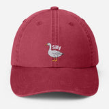 Silly Goose Embroidered Hat, Vintage Silly Goose Baseball Cap, Mom Dad Wildlife Hat, Outdoor Camping Hat, Gift for Dad, Animal Lover Gifts
