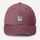 Silly Goose Embroidered Hat, Vintage Silly Goose Baseball Cap, Mom Dad Wildlife Hat, Outdoor Camping Hat, Gift for Dad, Animal Lover Gifts