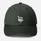 Silly Goose Embroidered Hat, Vintage Silly Goose Baseball Cap, Mom Dad Wildlife Hat, Outdoor Camping Hat, Gift for Dad, Animal Lover Gifts