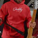 Daddy Est 2025 Hoodies, New Dad Hoodie for First Father's Day, Personalised Baby Announcement Gifts, New Dad Hooded Sweaters, Gifts for Him