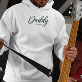 Daddy Est 2025 Hoodies, New Dad Hoodie for First Father's Day, Personalised Baby Announcement Gifts, New Dad Hooded Sweaters, Gifts for Him