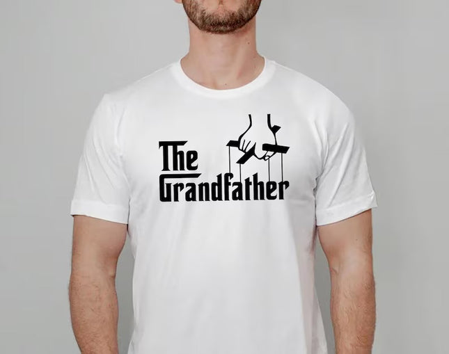 Grandfather T-Shirt, Funny Grandpa Gift, Father's Day Tee Tops, Grandad Presents