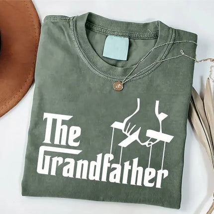 Grandfather T-Shirt, Funny Grandpa Gift, Father's Day Tee Tops, Grandad Presents
