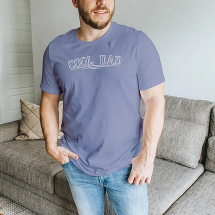Embroidered Cool Dad Shirt, Fathers Day Gift T-Shirt, New Dad To Be Tee, Best Dad Shirt