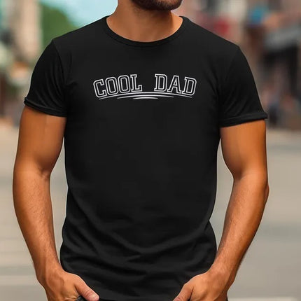 Embroidered Cool Dad Shirt, Fathers Day Gift T-Shirt, New Dad To Be Tee, Best Dad Shirt