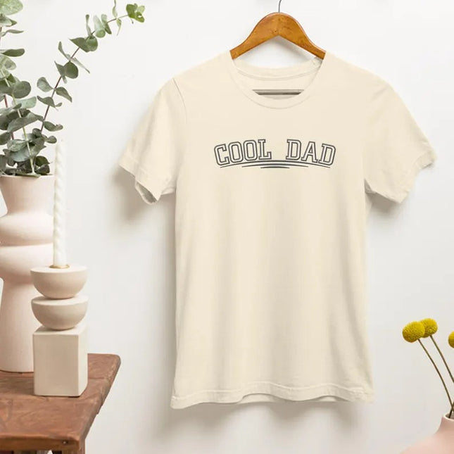 Embroidered Cool Dad Shirt, Fathers Day Gift T-Shirt, New Dad To Be Tee, Best Dad Shirt