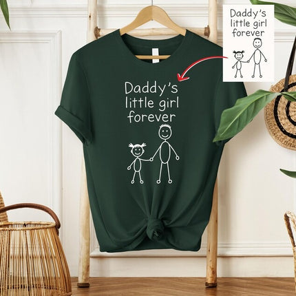 Personalised Drawing Shirt, Custom Kids Art Work Printed T-Shirt, Gift for Dad from Kids