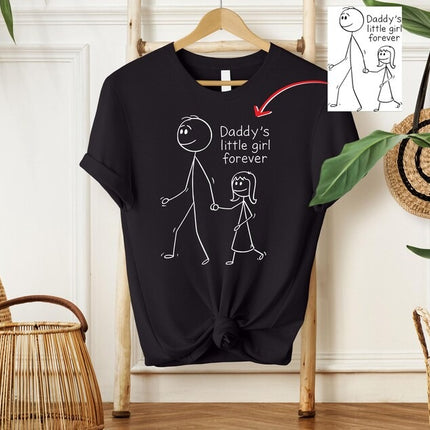 Personalised Drawing Shirt, Custom Kids Art Work Printed T-Shirt, Gift for Dad from Kids