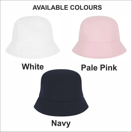 Custom Name Embroidered Baby Bucket Hat