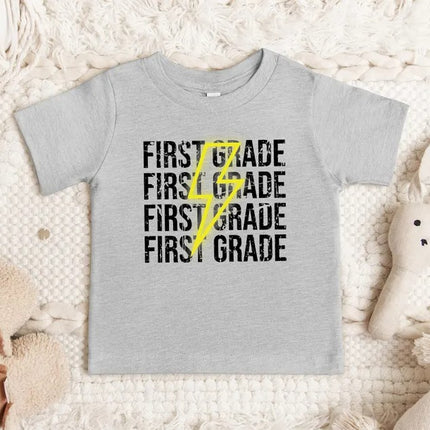 Custom Back to School Shirt, Personalised Kids Name and Grade Tees, Kids Gift