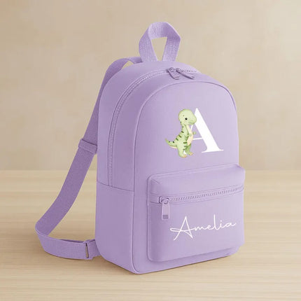 Personalized Boys Girls T-Rex Toddler Backpack