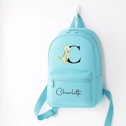 Personalized Boys Girls T-Rex Toddler Backpack