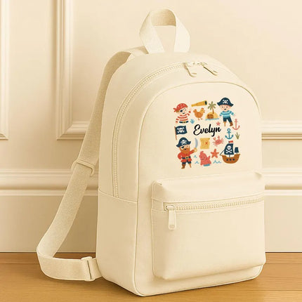 Personalised Boys & Girls Backpack, Custom Kids Name Printed Back To School Kids Gift