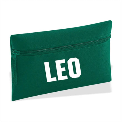 Personalised Pencil Case With Kids Names – Custom Zip Pouch For Girls & Boys, Kids Gift