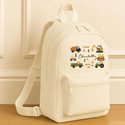 Personalised Boys & Girls Backpack, Custom Kids Name Printed Back To School Kids Gift