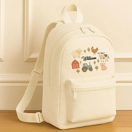 Personalised Boys & Girls Backpack, Custom Kids Name Printed Back To School Kids Gift