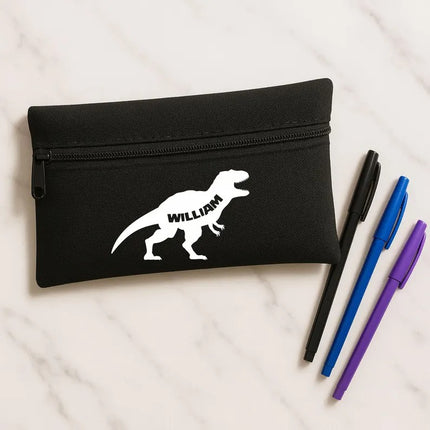 Personalised Pencil Case For Kids – Kids Name Printed School Stationary Case, Boys Gifts