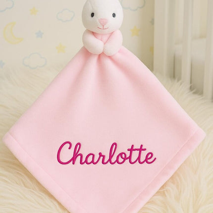 Embroidered Blanket Personalised Name Baby Gift – Custom Soft Blanket for Newborn