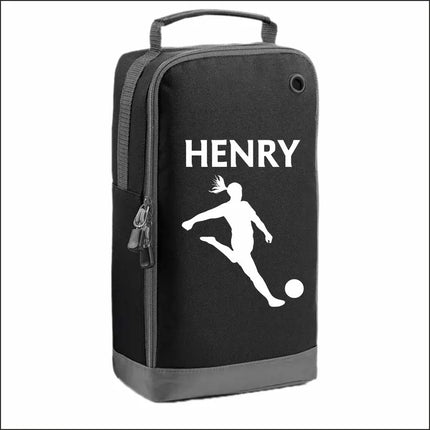 Personalised Football Boot Bag for Boys – Custom Sports Shoe Printed Bag with Name