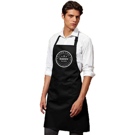 Personalised World's Best Dad BBQ Aprons – Custom Father's Day Gift