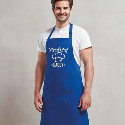 Personalized Father & Kid Matching Cooking Aprons for Family