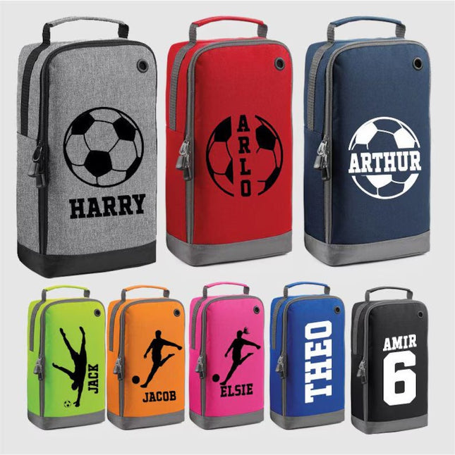Personalised Football Boot Bag with Kids Name – Perfect for Soccer Practice